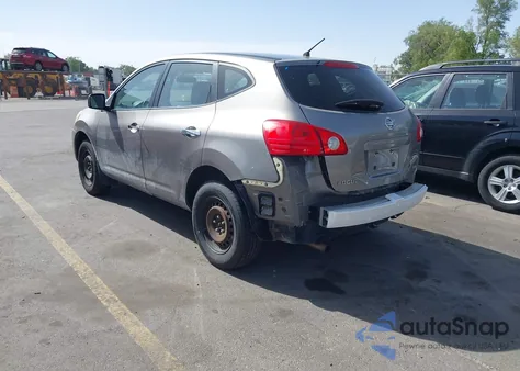 2010 Nissan Rogue S из США, поврежденный, VIN JN8AS5MV0AW103844